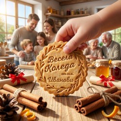 Cutter and Stamp I Love (Hart) You for Sweets and Cookies - personalized with Name