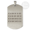 Medallion - Binary Code -f-u-c-k-