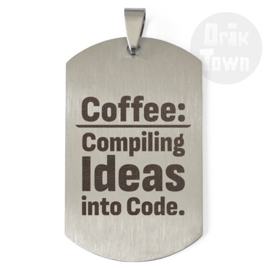 Медальон - Coffee Compiling Ideas into Code