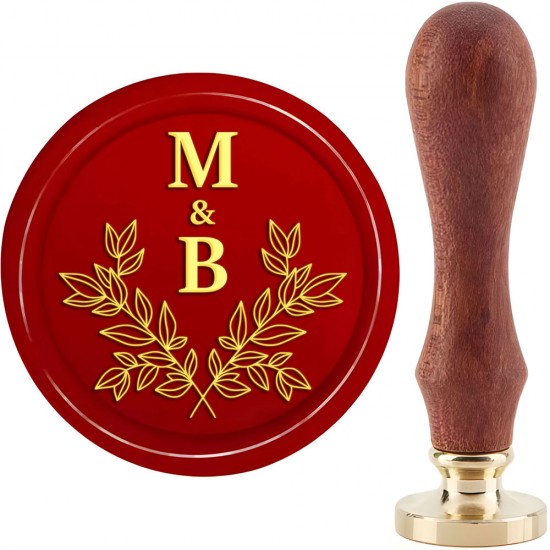 Brass Wax Seal Stamp – 25 mm / 30 mm - №07