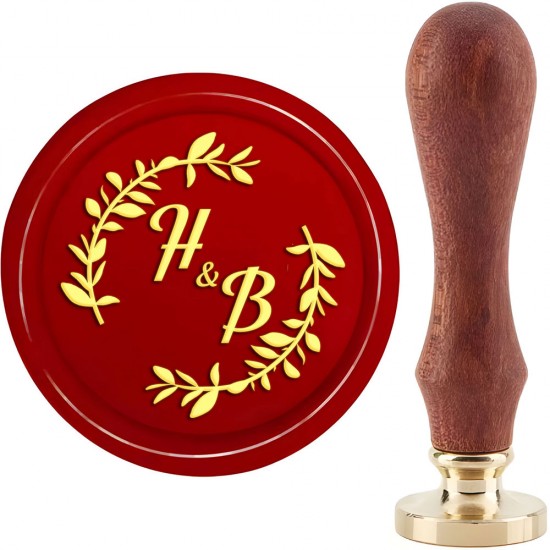 Brass Wax Seal Stamp – 25 mm / 30 mm - №14