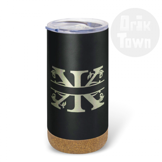 Thermos Mug – Monogram Letter Ж - Cyrillic