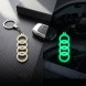 Светещ в Тъмното флуоресцентен ключодържател Audi (АУДИ)