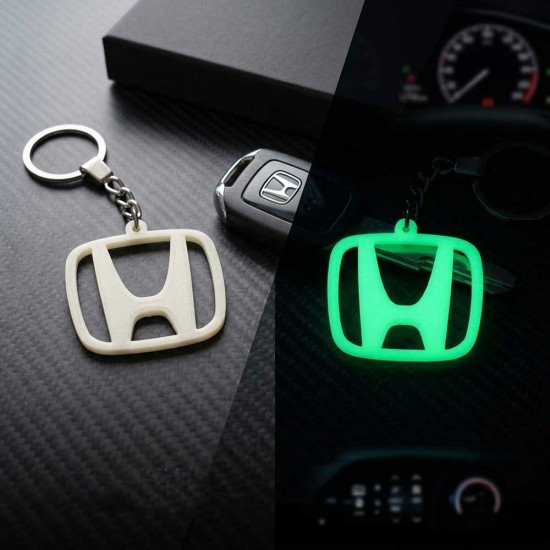 Светещ в Тъмното флуоресцентен ключодържател HONDA (ХОНДА)