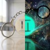 Светещ в Тъмното флуоресцентен ключодържател Зодия БЛИЗНАЦИ