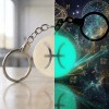 Светещ в Тъмното флуоресцентен ключодържател Зодия РИБИ