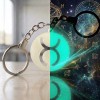 Светещ в Тъмното флуоресцентен ключодържател Зодия ТЕЛЕЦ