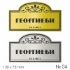 Семейна табелка за входна врата – №04